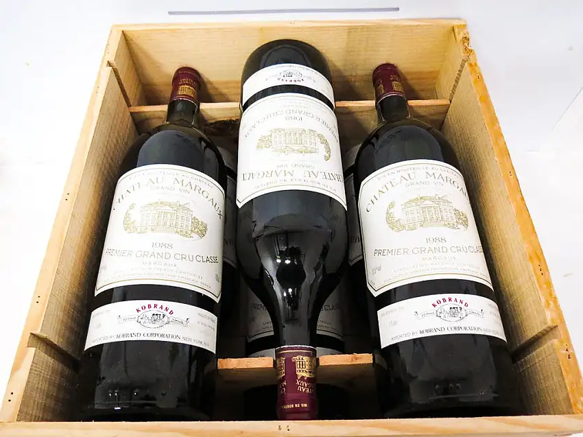 1988 Chateau Margaux, Margaux, Case of 6 Magnum