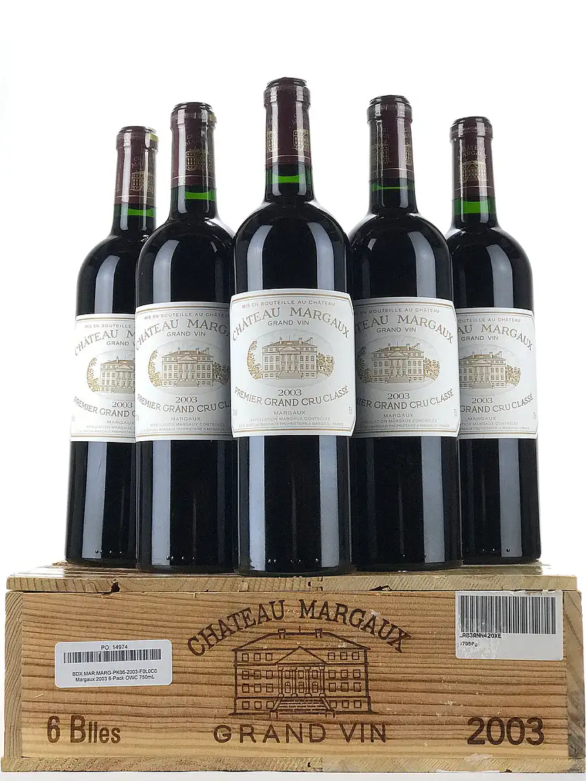 2003 Chateau Margaux, Margaux, Case of 6 btls