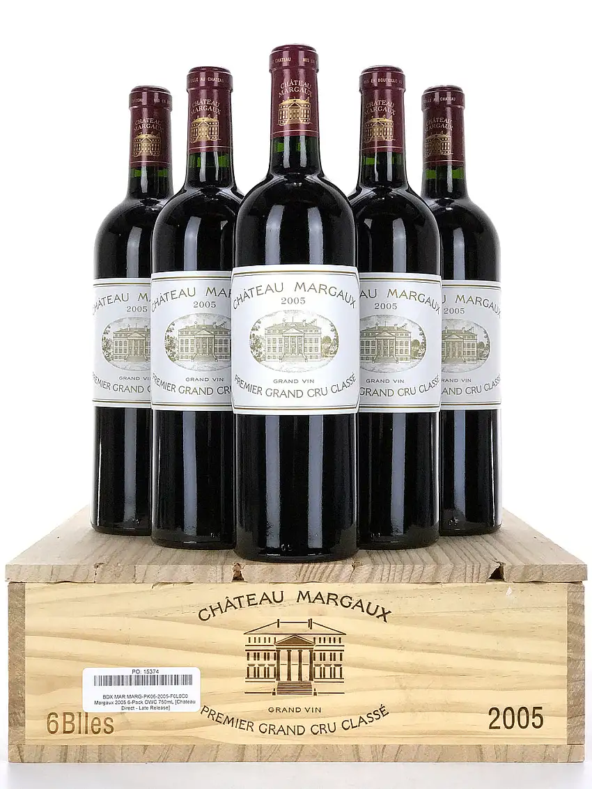 2005 Chateau Margaux, Margaux, Case of 6 btls [Chateau Direct - Late Release]