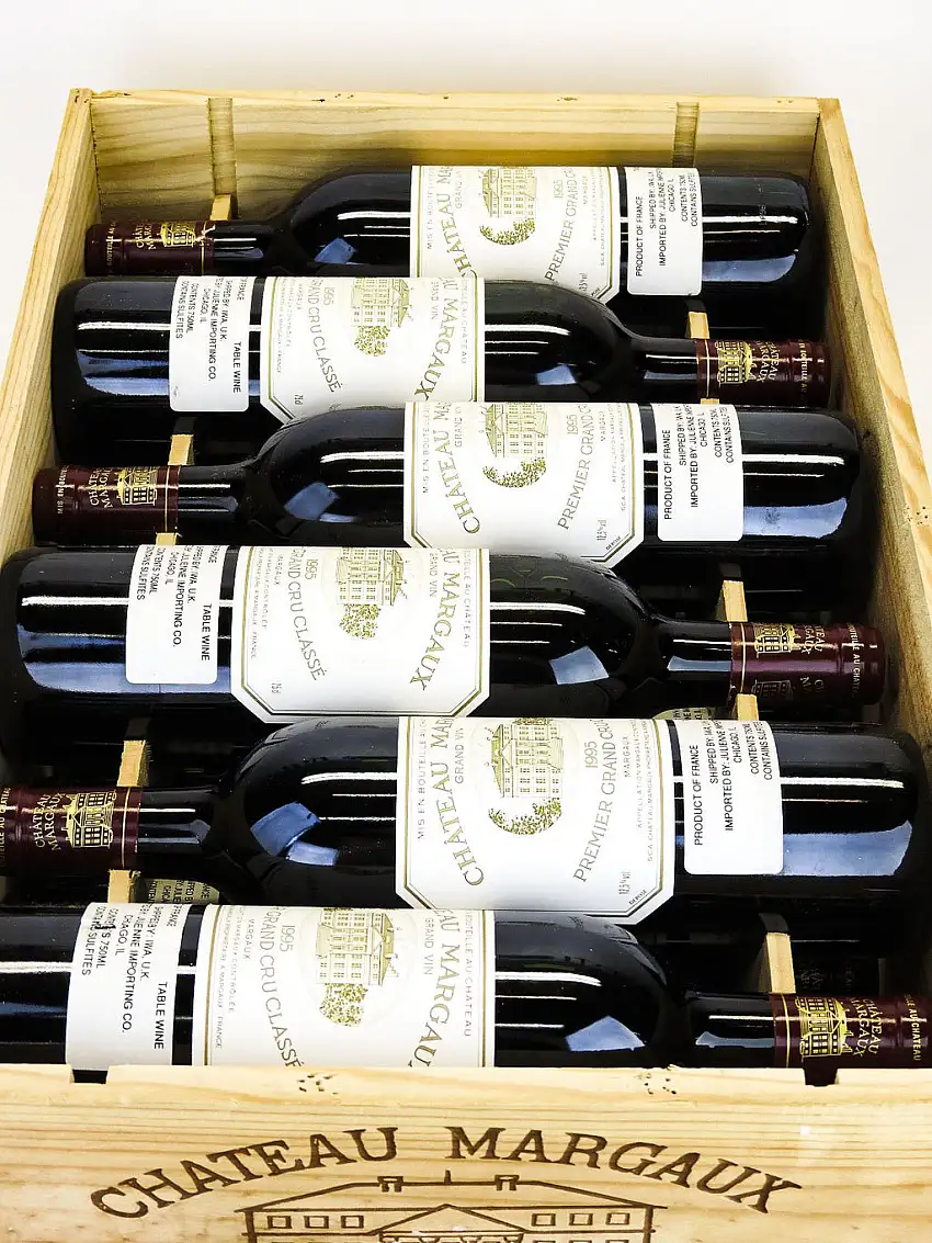 1995 Chateau Margaux, Margaux, Case of 12 btls [WS100 #2 WOTY 1998]