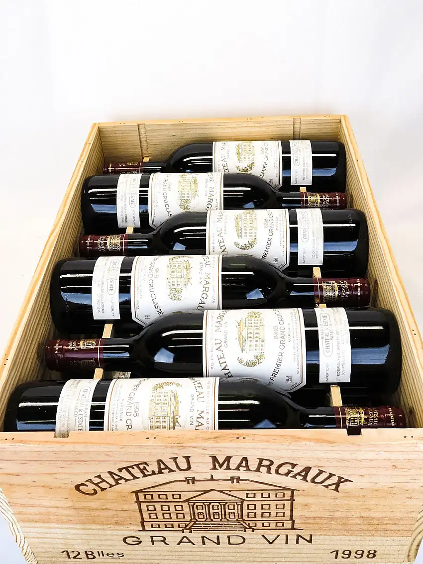 1998 Chateau Margaux, Margaux, Case of 12 btls, [Banded]