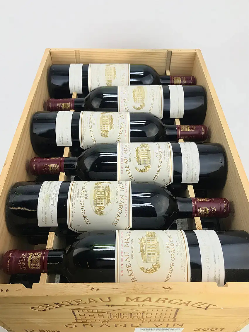 2001 Chateau Margaux, Margaux, Case of 12 btls