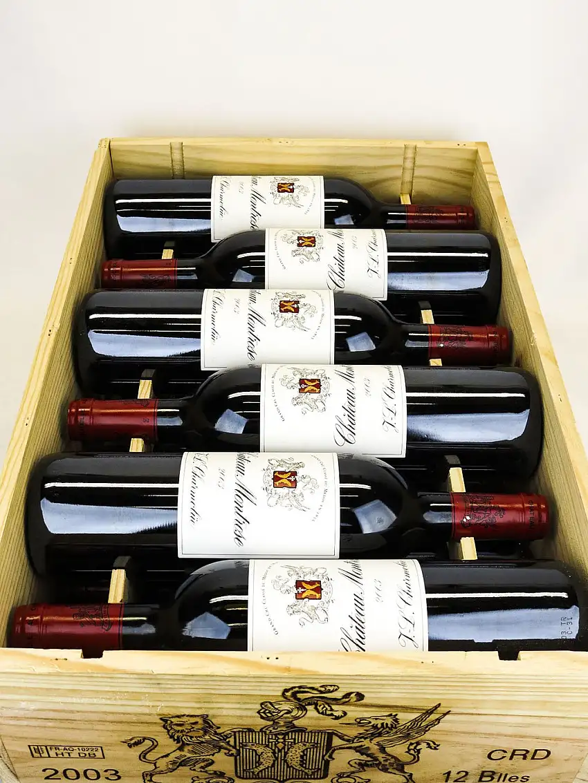 2003 Chateau Montrose, Saint-Estephe, Case of 12 btls