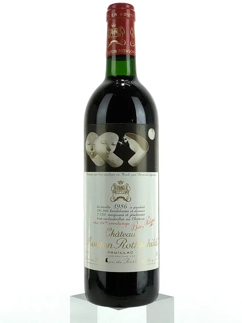 1986 Chateau Mouton Rothschild, Pauillac, Bottle (750ml)