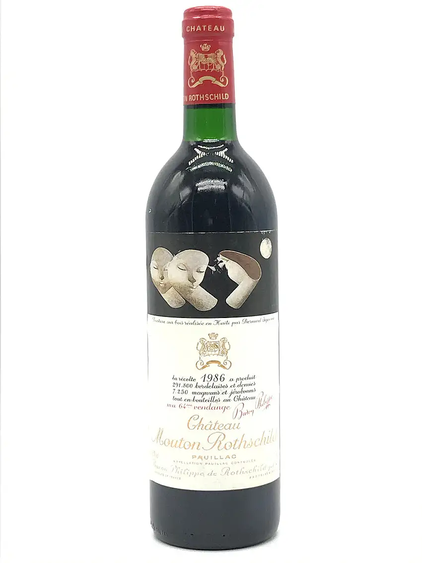 1986 Chateau Mouton Rothschild, Pauillac, Bottle (750ml) [Slightly Corroded Capsule]