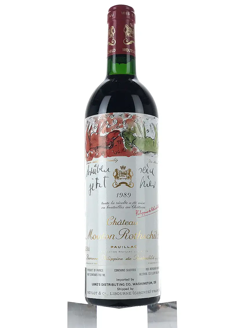 1989 Chateau Mouton Rothschild, Pauillac, Bottle (750ml)