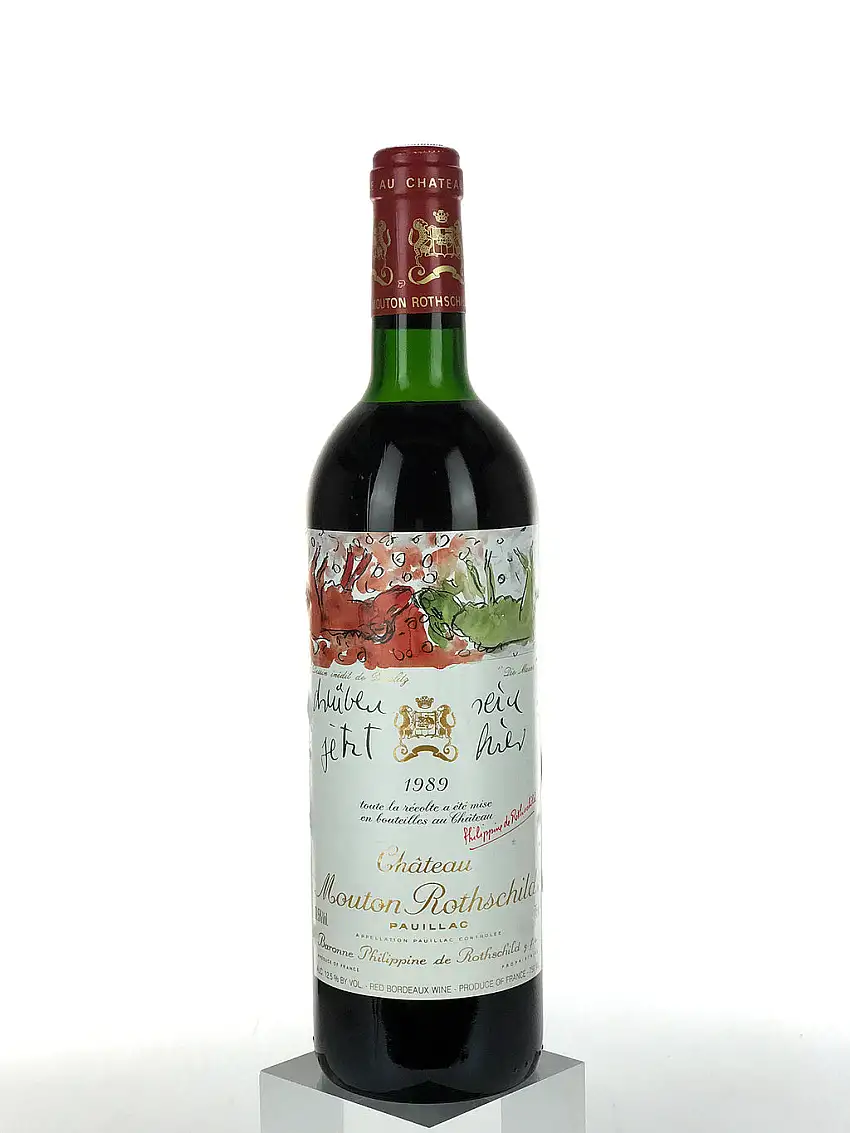 1989 Chateau Mouton Rothschild, Pauillac, Bottle (750ml) [Top Shoulder]