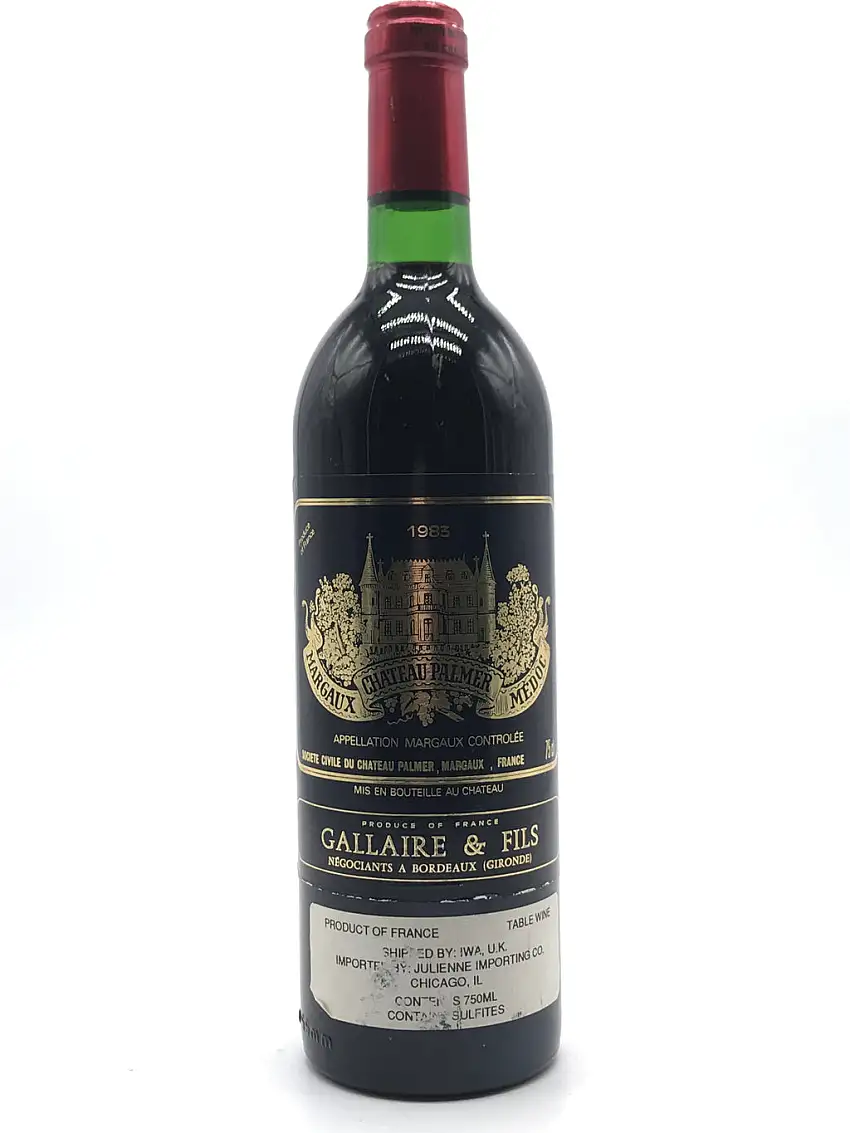 1983 Chateau Palmer, Margaux, Bottle (750ml)