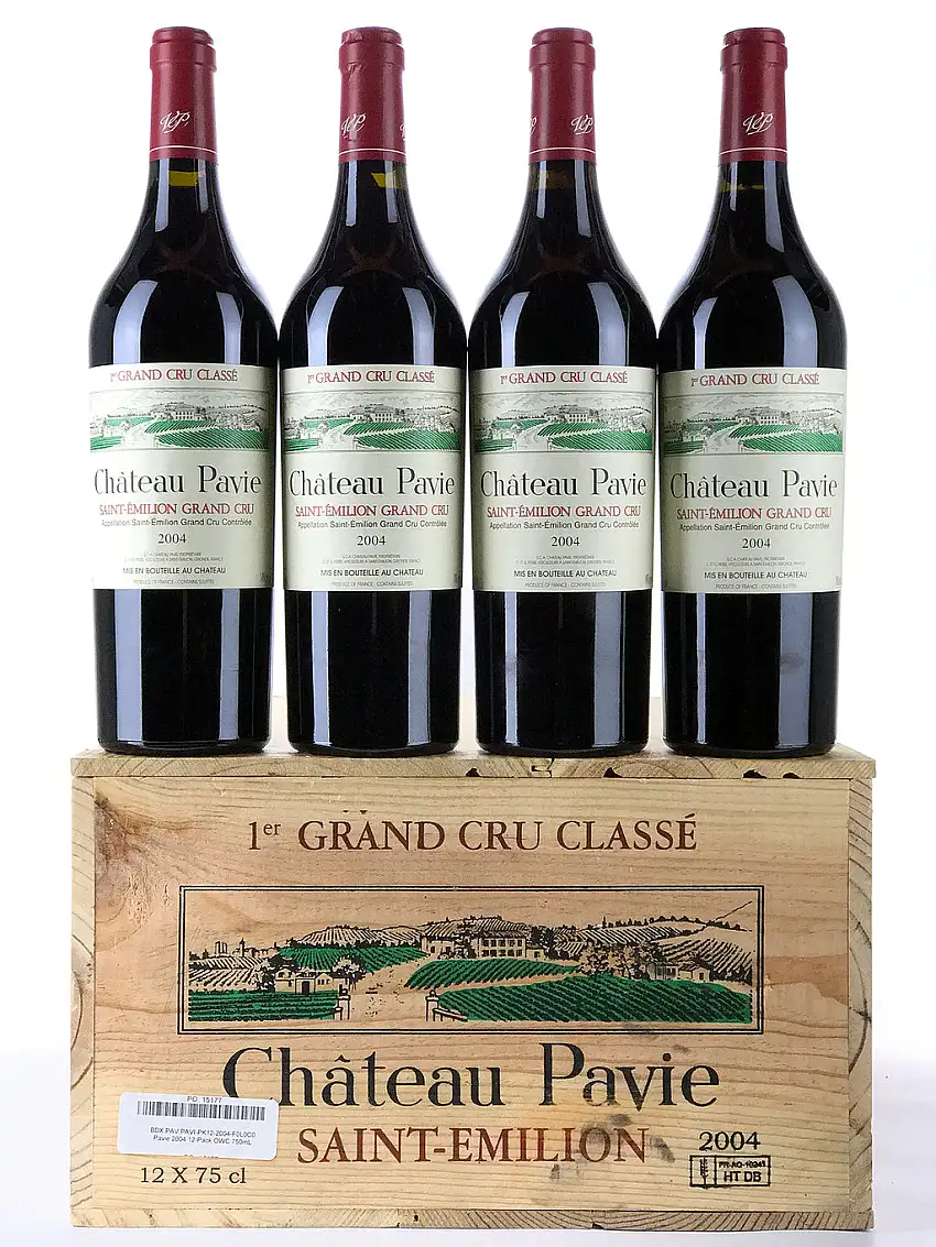 2004 Chateau Pavie, Saint-Emilion Grand Cru, Case of 12 btls