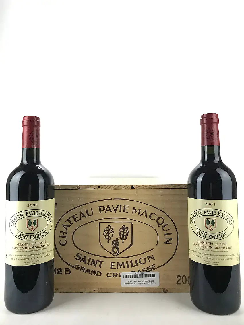 2005 Chateau Pavie Macquin, Saint-Emilion Grand Cru, Case of 12 btls