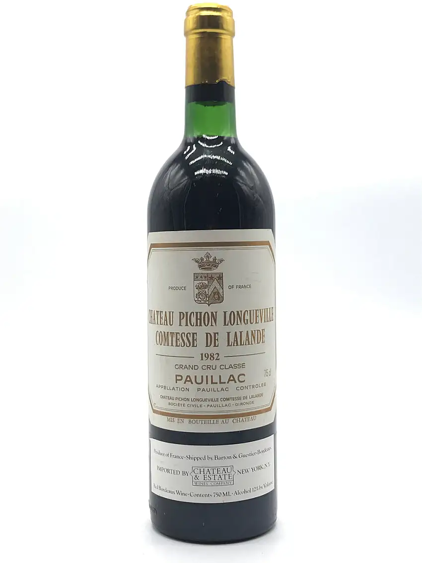 1982 Chateau Pichon Lalande, Pauillac, Bottle (750ml)