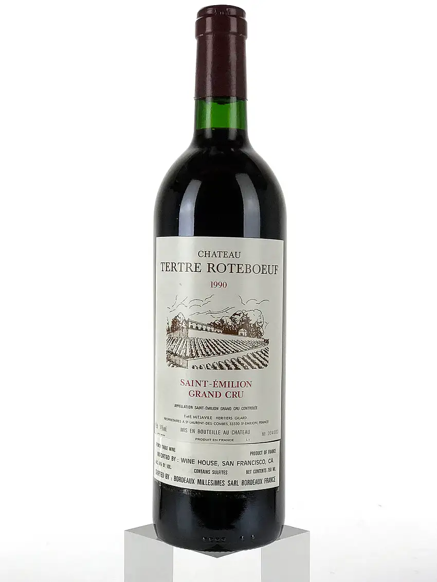 1990 Chateau Tertre Roteboeuf, Saint-Emilion Grand Cru, Bottle (750ml)