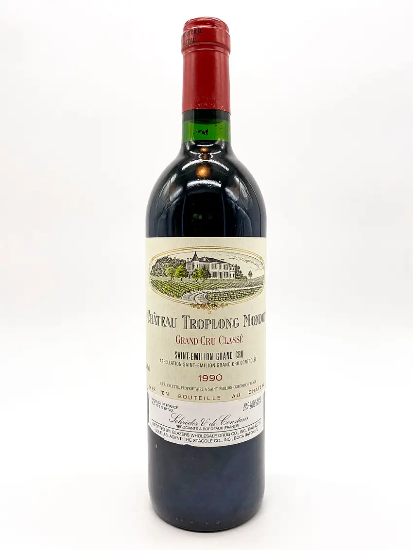 1990 Chateau Troplong Mondot, Saint-Emilion Grand Cru, Bottle (750ml)