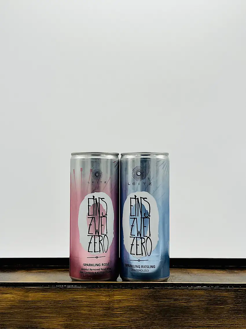 Weingut Josef Leitz 'Eins Zwei Zero' Sparkling Rosé Cans (Non-Alcoholic)