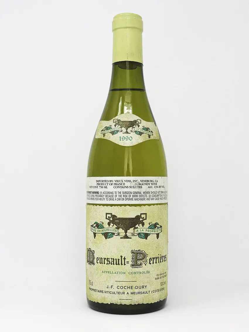 1990 Domaine J-F Coche-Dury, Meursault Premier Cru, Perrieres, Bottle (750ml)