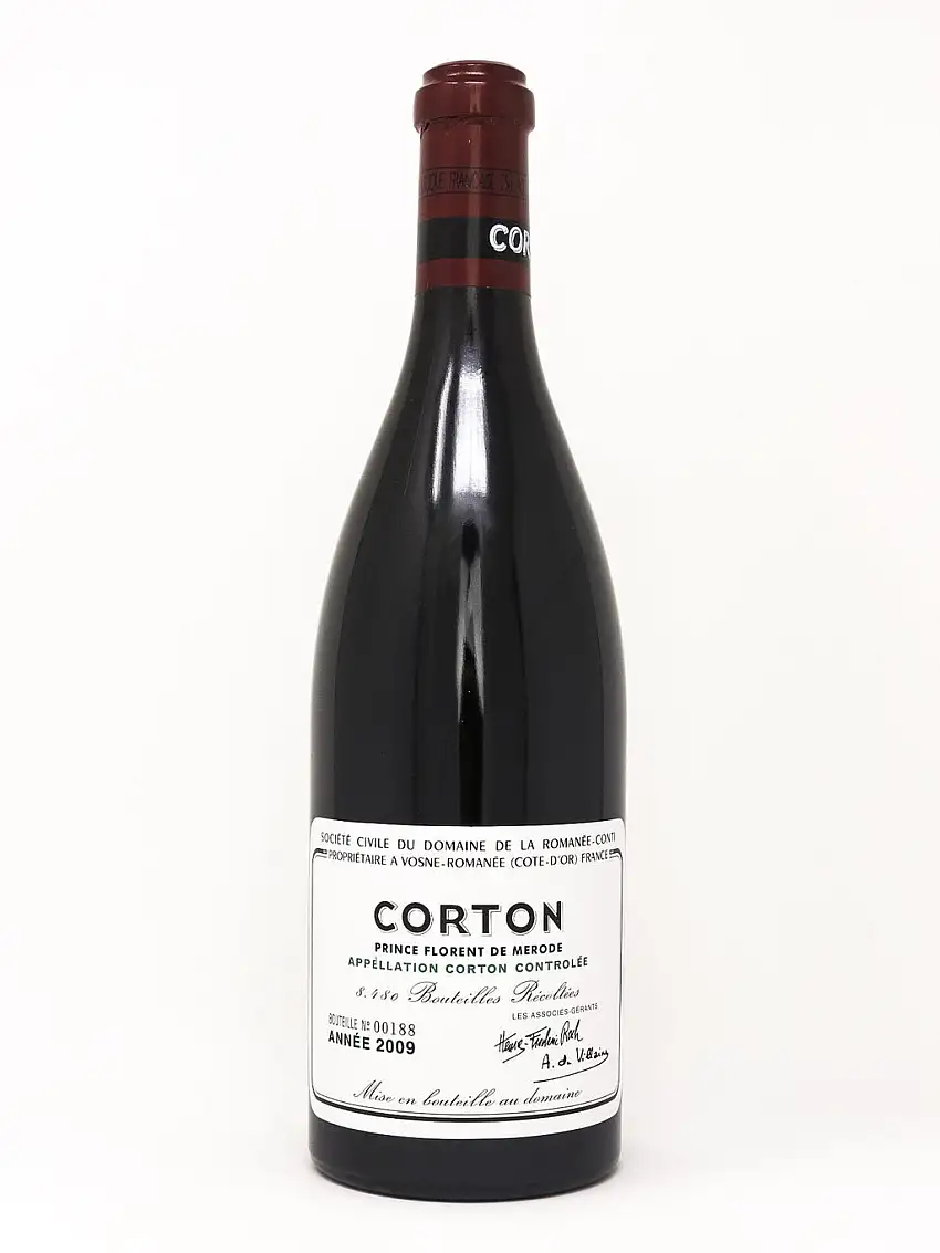 2009 Domaine de la Romanee-Conti, DRC, Corton Grand Cru, Prince Florent de Merode, Bottle (750ml)