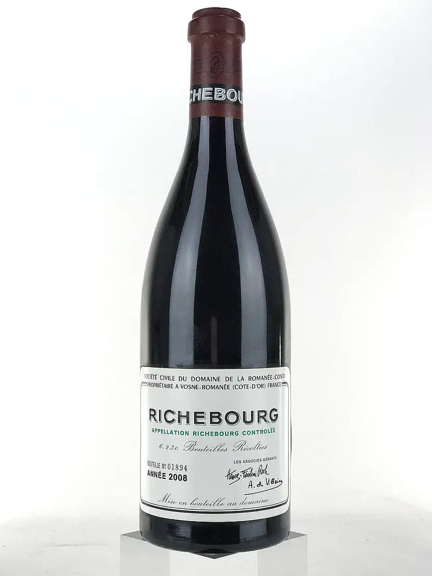 2008 Domaine de la Romanee-Conti, DRC, Richebourg Grand Cru, Bottle (750ml)