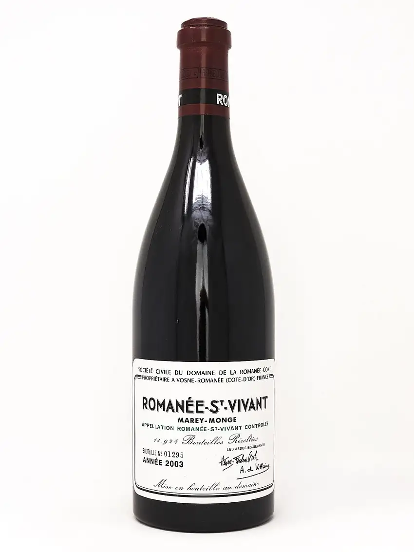 2003 Domaine de la Romanee-Conti, DRC, Romanee-Saint-Vivant Grand Cru, Bottle (750ml)