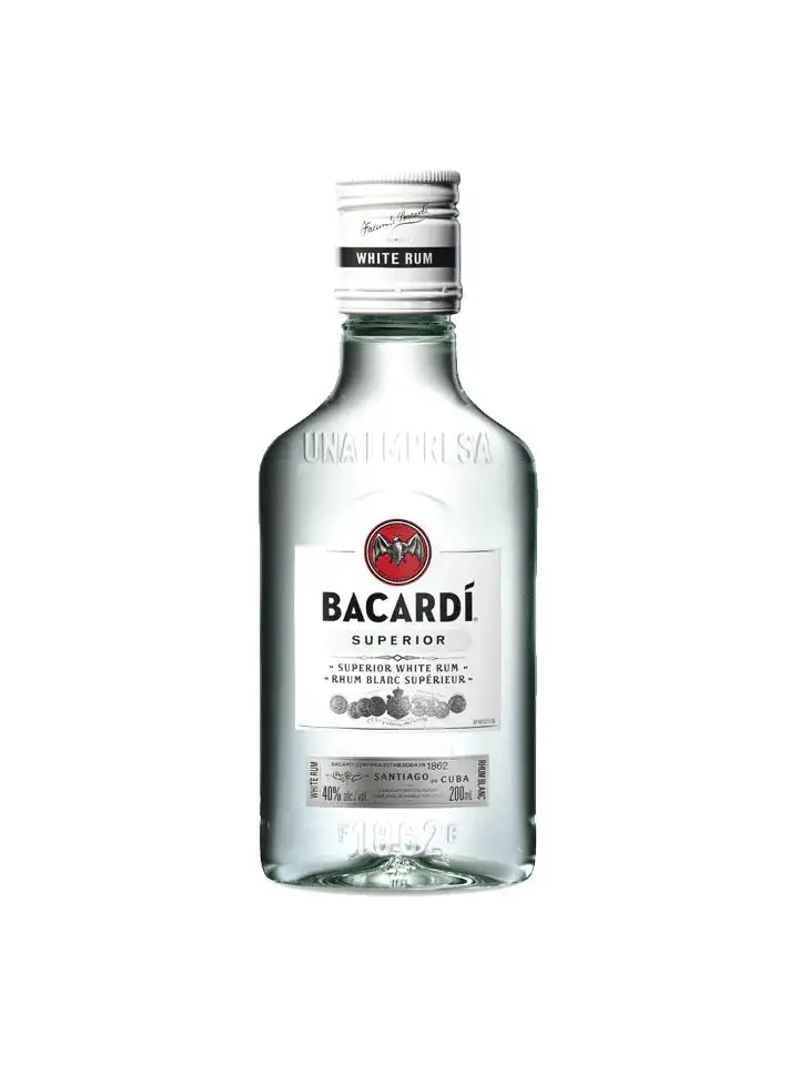 Bacardi Carta Blanca Superior White Rum 200ml