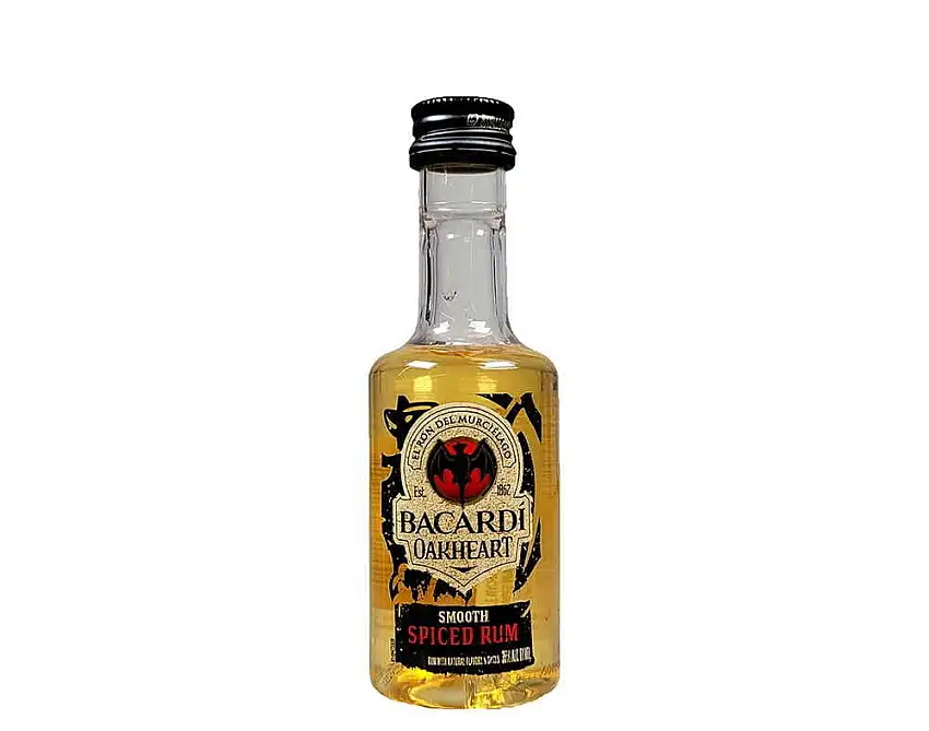 Bacardi Oakheart Smooth Spiced Rum 50ml