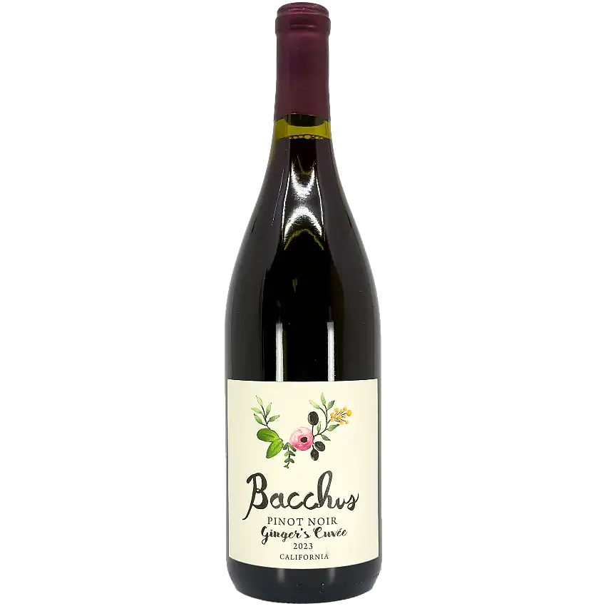 Bacchus Cellars Ginger's Cuvee Pinot Noir, California