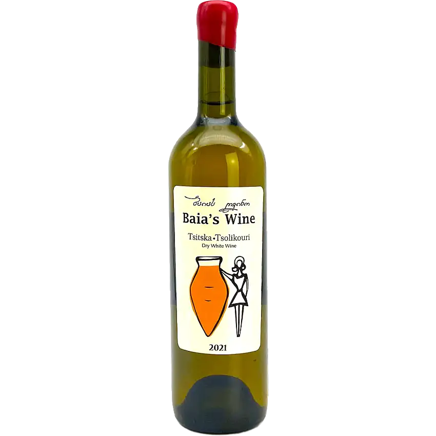 Baia's Wine Tsitska - Tsolikouri, Imereti, Georgian Republic