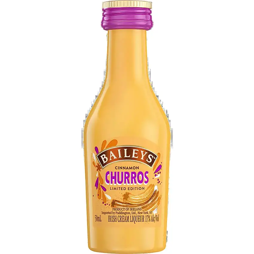 Baileys Cinnamon Churros Limited Edition Irish Cream Liqueur 50ml