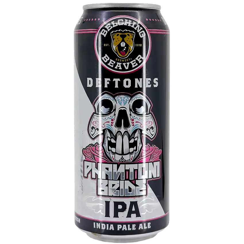 Belching Beaver Brewery 'Deftones Phantom Bride' IPA Beer, California