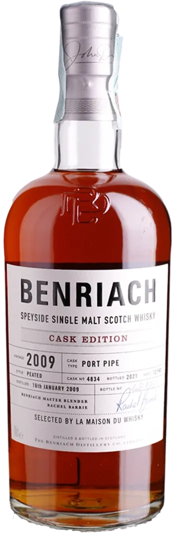 12 Y.O. Single Malt Scotch Whisky - Peated, Port Pipe, Single Cask