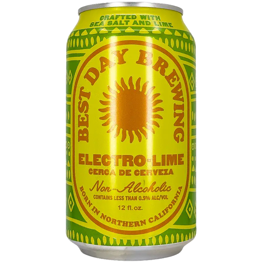 Best Day 'Electro-Lime' Non-Alcoholic Beer, California