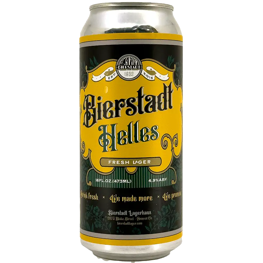 Bierstadt Lagerhaus 'Helles' Lager Beer, Colorado