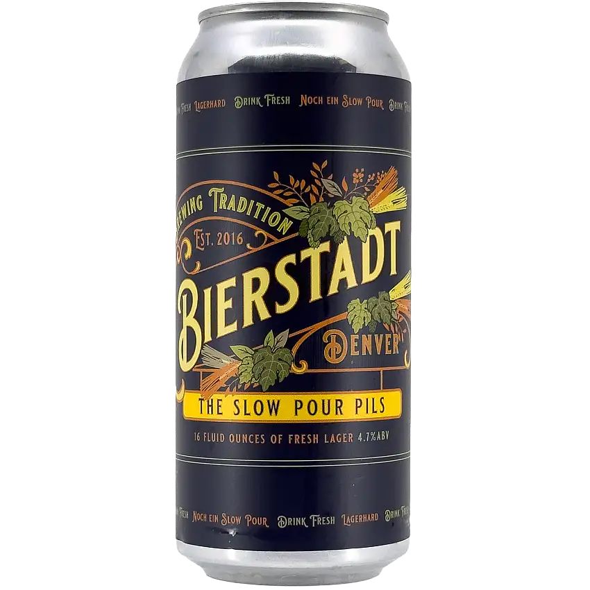 Bierstadt Lagerhaus 'The Slow Pour Pils', Colorado, USA