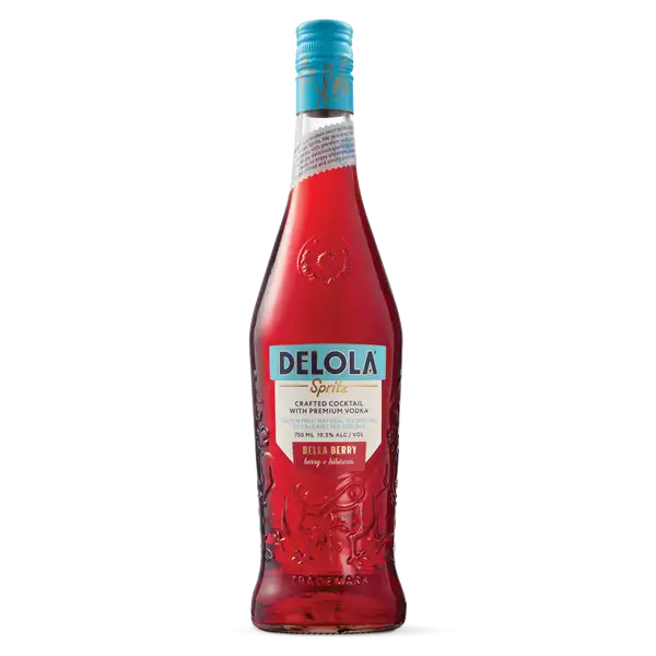 Delola Berry Hibiscus Spritz Bella With Vodka 21 750Ml