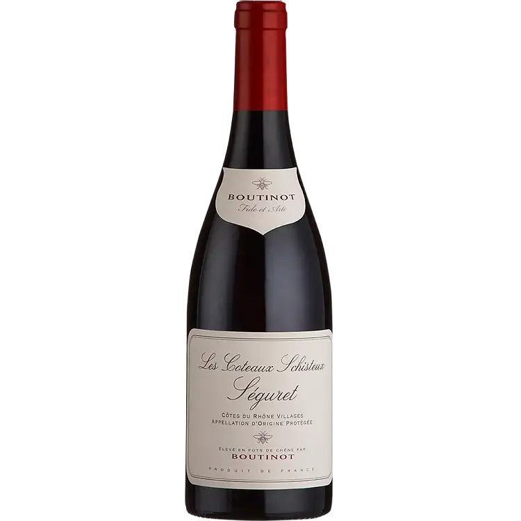 Boutinot 'Les Coteaux Schisteux' Rouge, Seguret, Cotes du Rhone, France