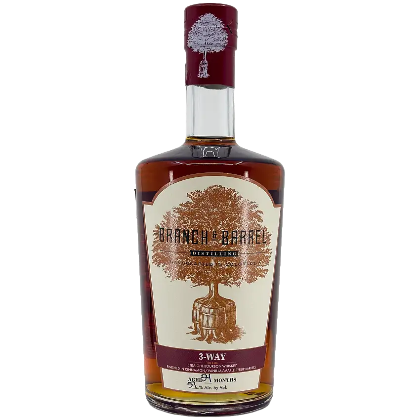 Branch & Barrel 'Barrel Aged 3 Way' Whiskey, Colorado