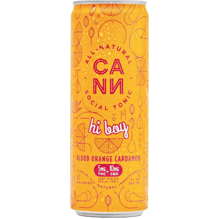 CANN 'Lo Boy' Blood Orange Cardamom Cannabis Social Tonic, California