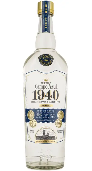 Campo Azul 1940 Blanco Tequila 750ml