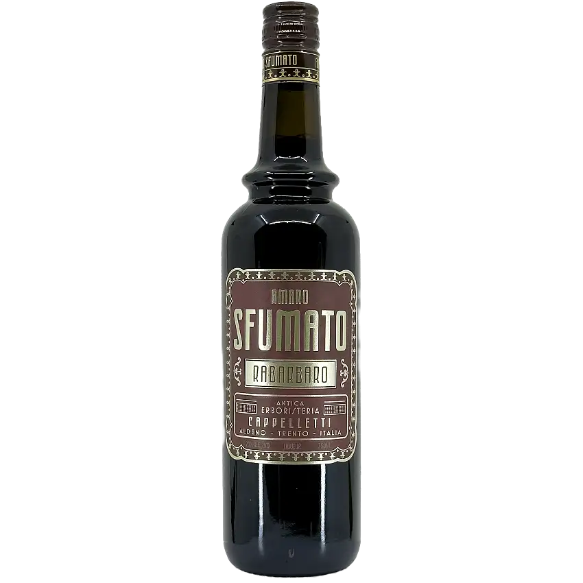Cappelletti 'Amaro Sfumato Rabarbaro' Amaro Liqueur, Trentino Alto Adige, Italy