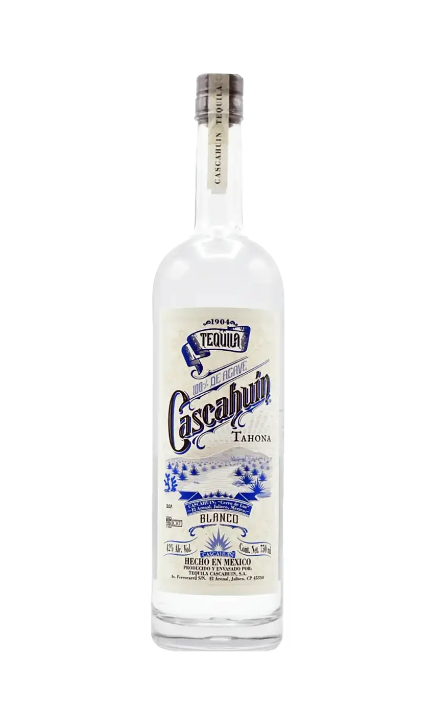 Cascahuin Tahona Blanco Tequila 750ml