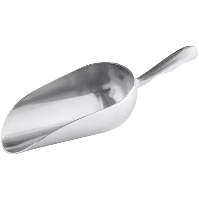 Choice One-Piece Aluminum Ice Scoop