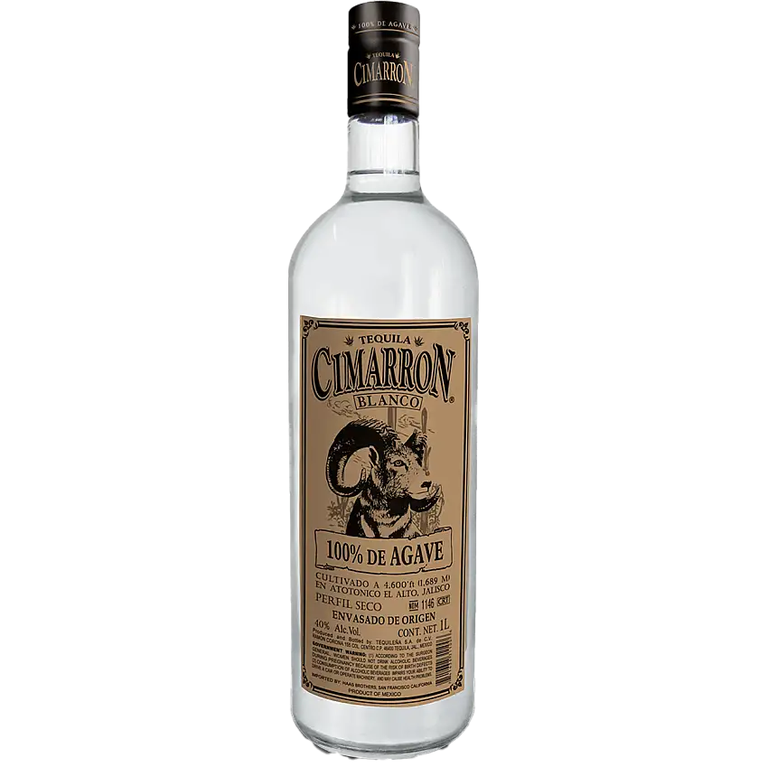 Cimarron Tequila Blanco, Jalisco, Mexico