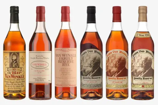 Complete Set Of Pappy Van Winkles