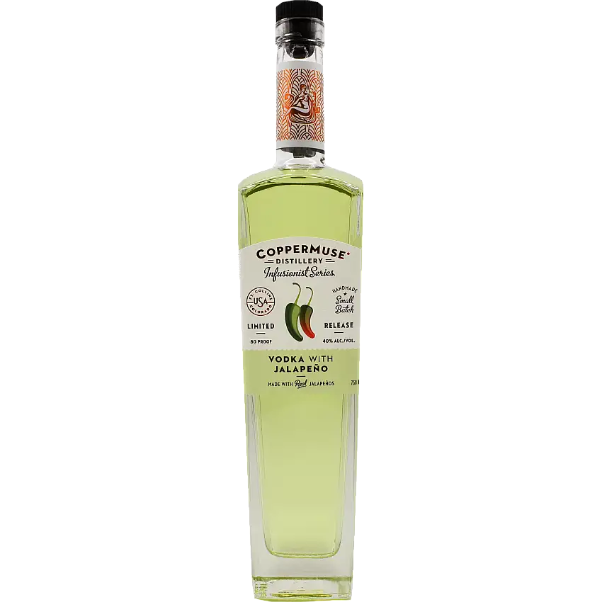 Coppermuse Distillery 'Infusionist Series' Jalapeno Vodka, Colorado