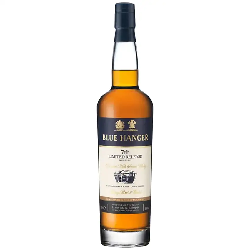 Blue Hanger Blended Malt Scotch 7Th Limited Release 91 2 Premium