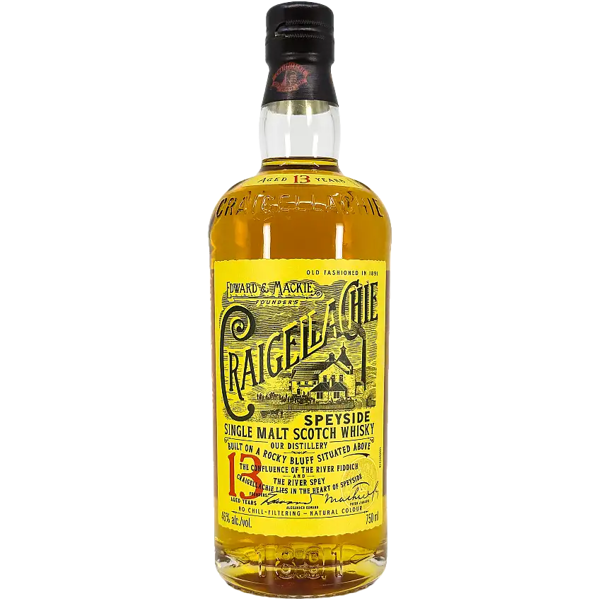 Craigellachie 13 Year Old Single Malt Scotch Whisky, Speyside, Scotland