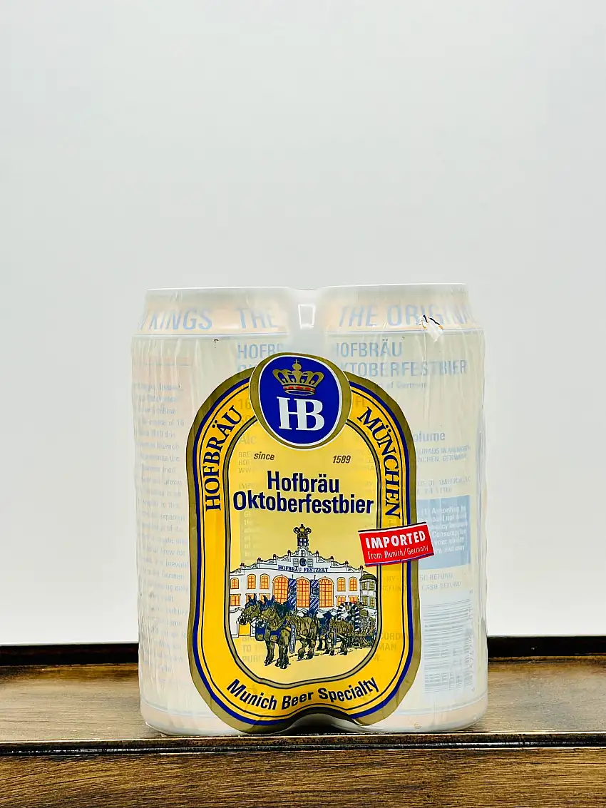Hofbrau Oktoberfestbier Marzen Lager 4pk