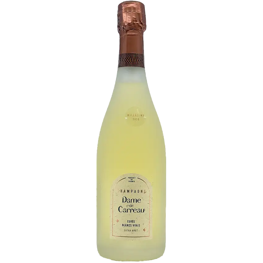 Dame de Carreau 'Cuvee Blancs Vrais' Extra Brut Millesime, Champagne, France