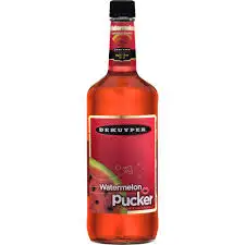 De Kuyper Pucker Watermelon Schnapps Liqueur 1Lt