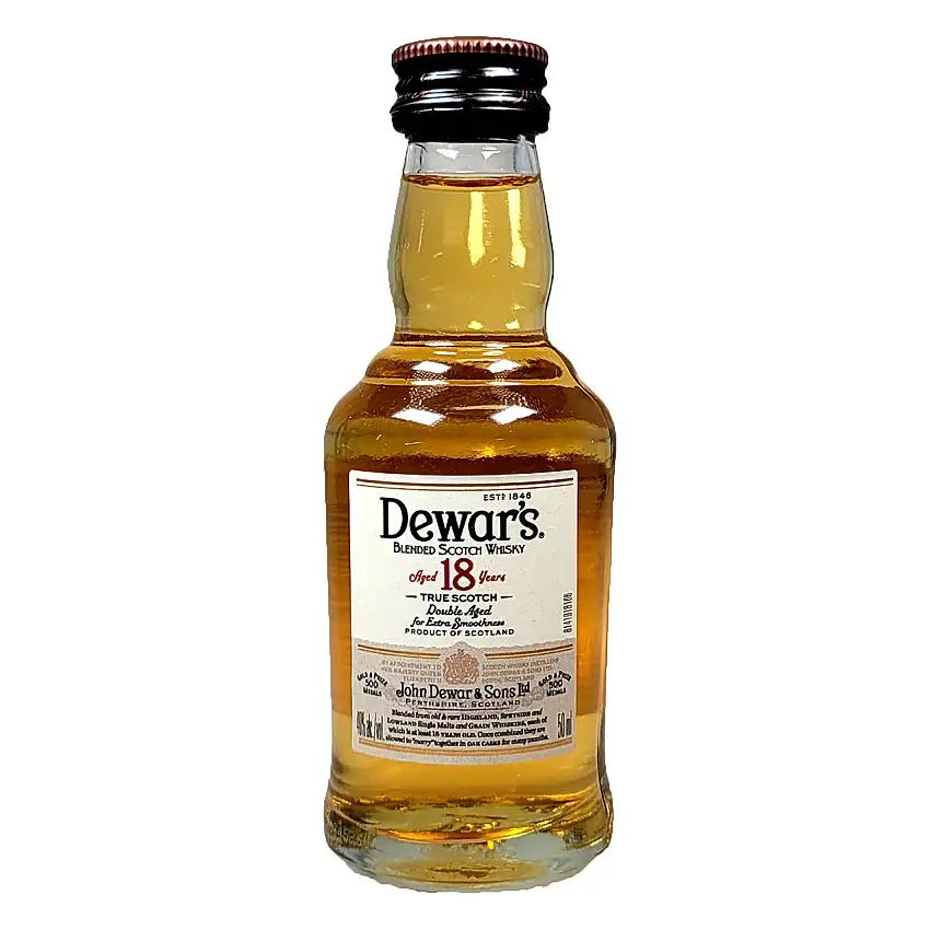 Dewar's 18 Year Old Blended Scotch Whisky 50ml