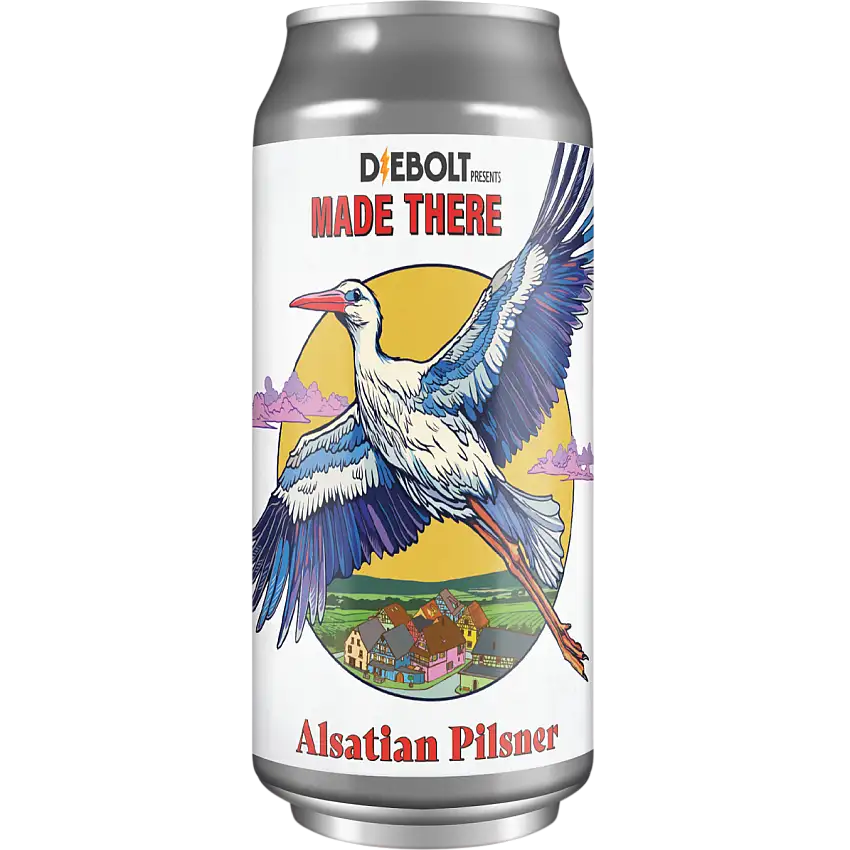 Diebolt Brewing Co. 'Made There' Alsatian Pilsner Beer, Colorado